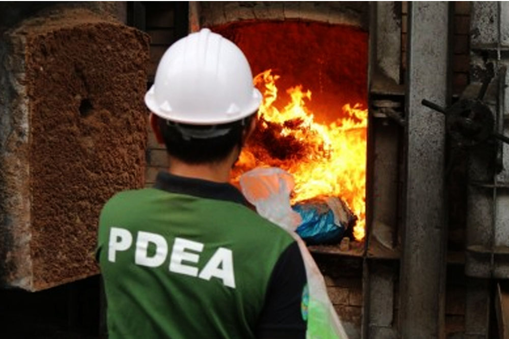 PDEA destroys P25-M worth of illegal drugs, paraphernalia