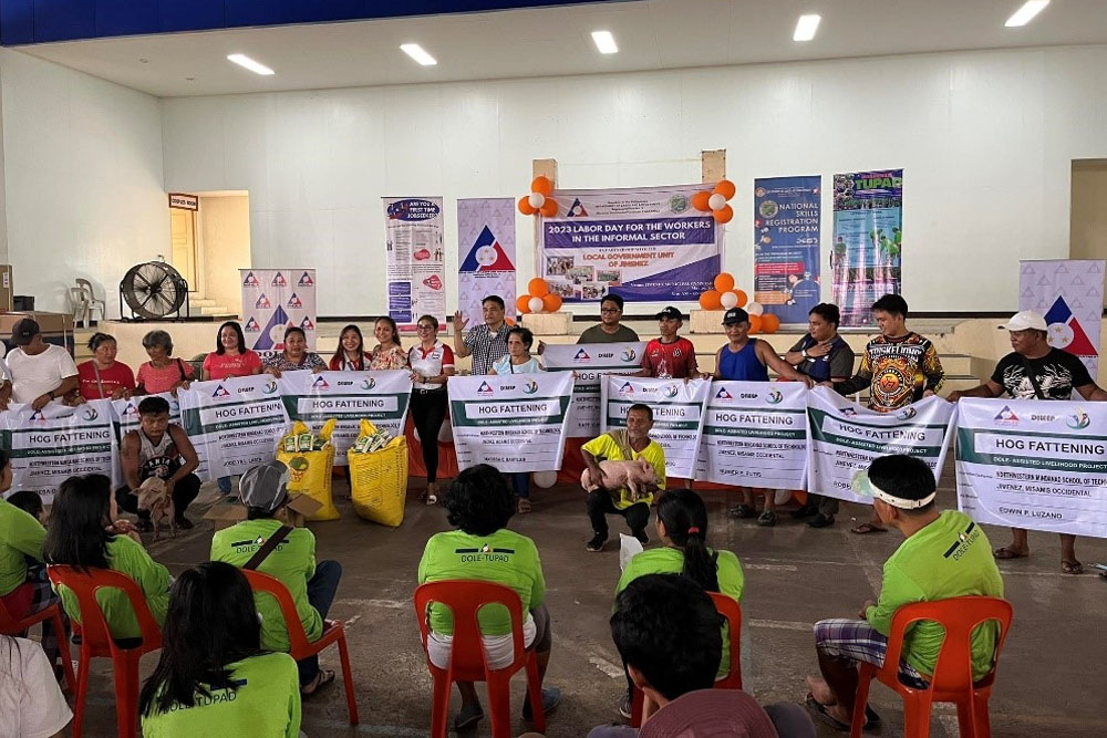 Jimeneznon informal sector workers honored in Labor Day celebration