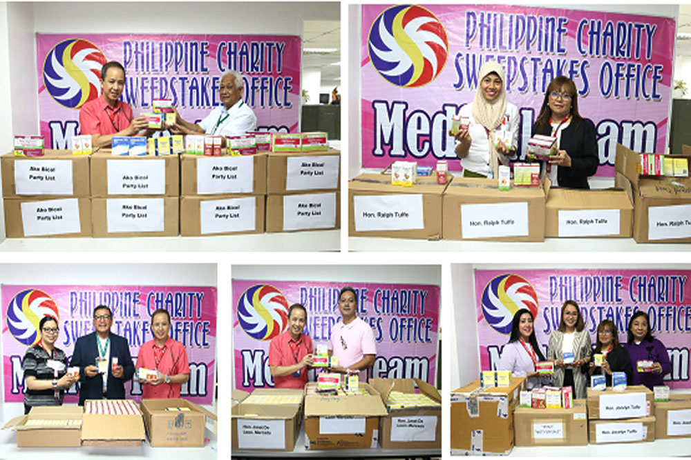 PCSO turns over P130-K worth of medicines to 5 recipients