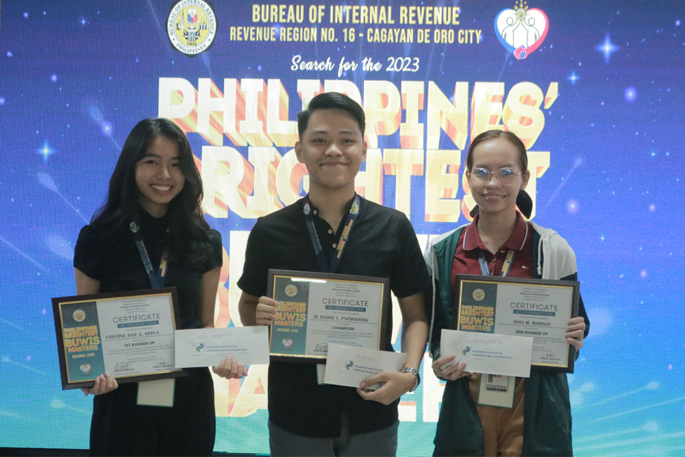 MSU-IIT student wins Brightest Buwis Master reg'l tilt