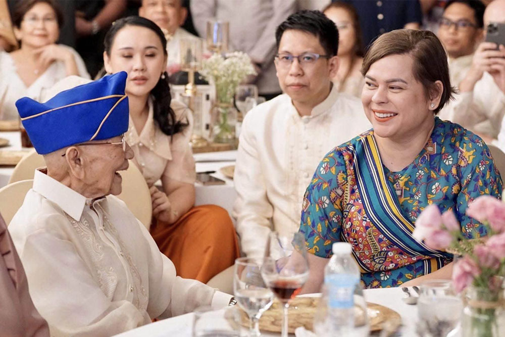 VP Sara honors Dabawenyo centenarian