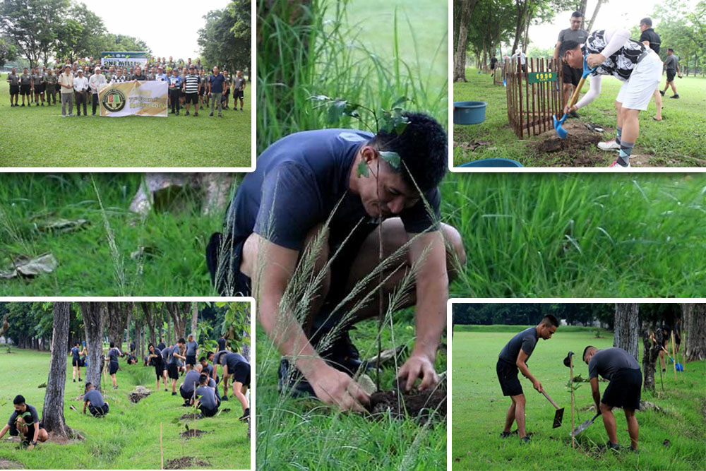 4ID, DENR10, Beta Sigma Fraternity conducts Tree Planting activity in support to ‘Raising One Million Fruit-Bearing Trees’ project