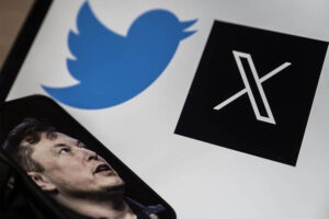 Twitter officially replaces iconic blue bird logo with X