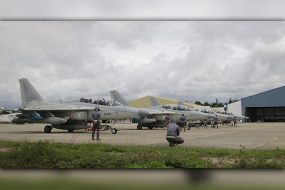 PH, US jets conduct dogfight, AIMT drills over Visayas, Mindanao