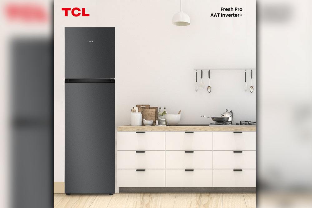 Make the switch to a better and healthier living with TCL's AAT+ Inverter Refrigerator