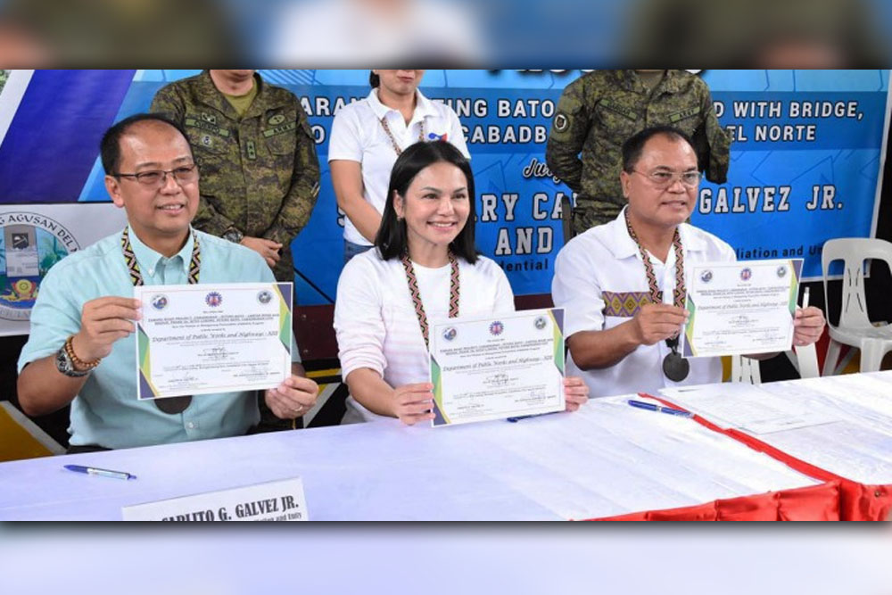 Remote villages in Caraga get P1.4-B road projects thru PAMANA