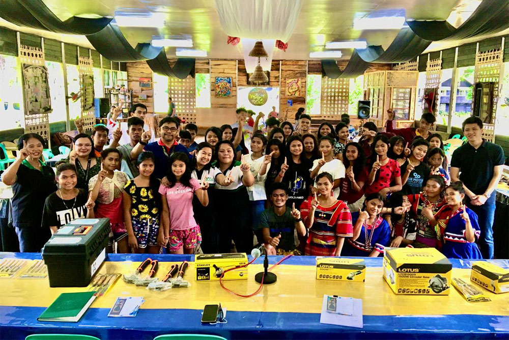 DOST upgrades IP school bamboo crafts through GRIND program