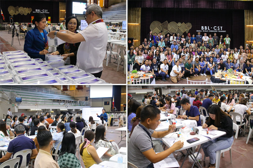 Empowering educators for a greener tomorrow: Small-scale chemistry training for Mindanao HS teachers