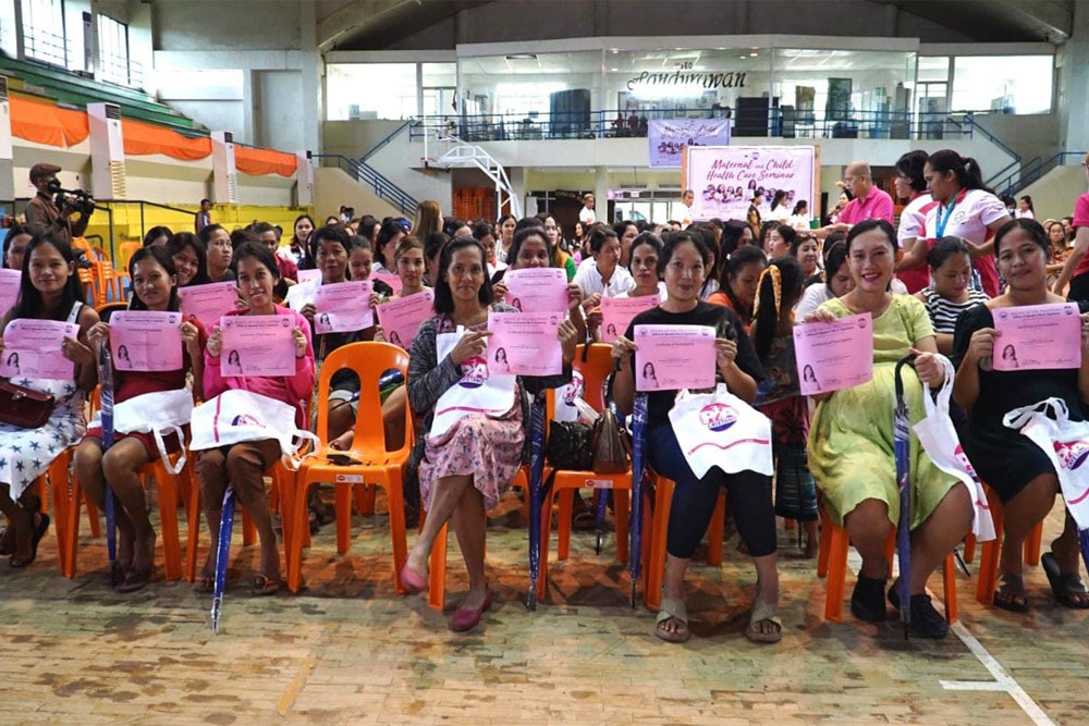 Sen. Cayetano boosts maternal, child healthcare via seminar in Tangub