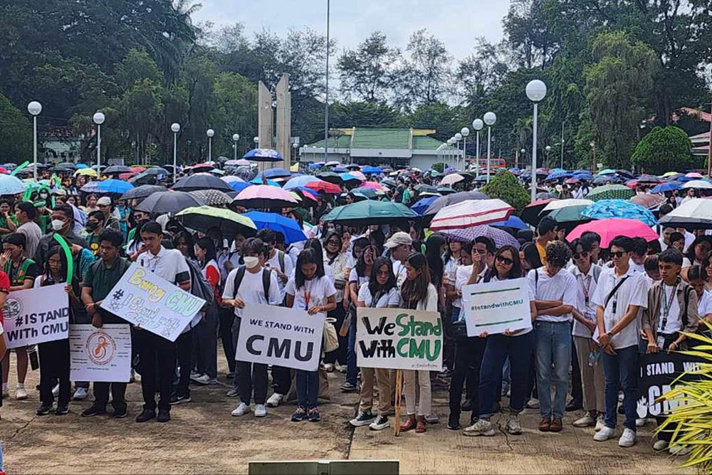 CMU president clarifies university's stance on land rights