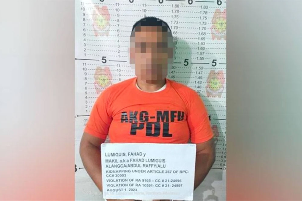 Maute supporter linked to high-profile kidnappings in Lanao falls