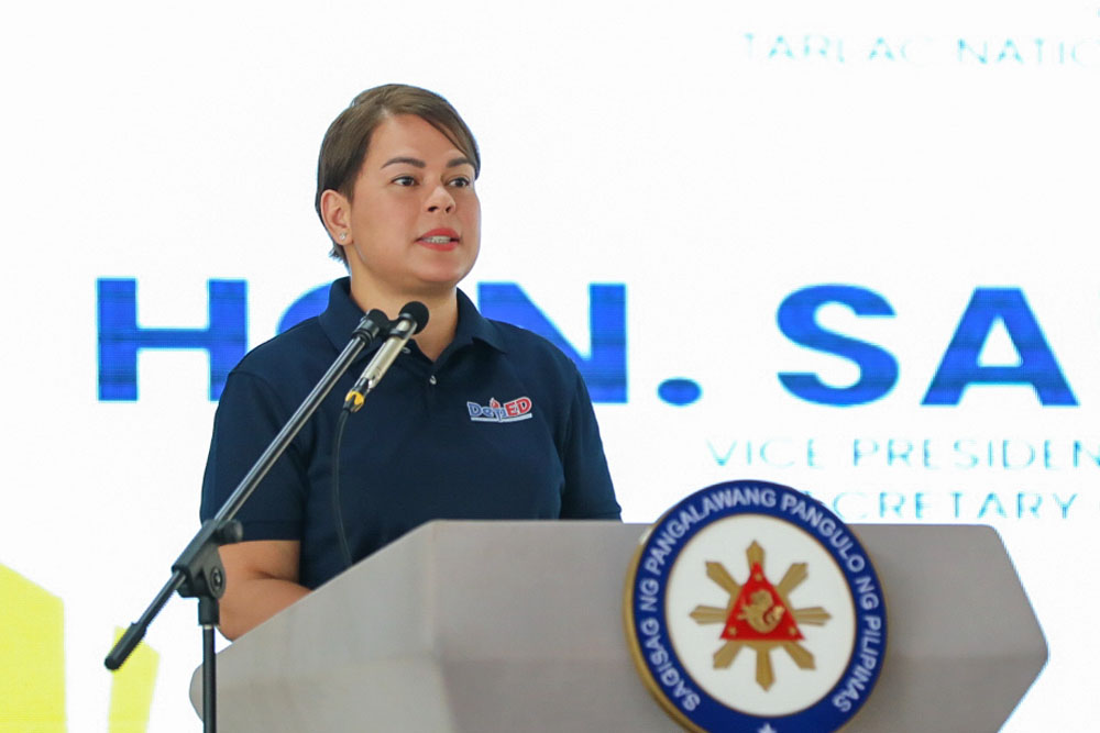 VP Sara explains 'simpler' purpose of Brigada Eskwela