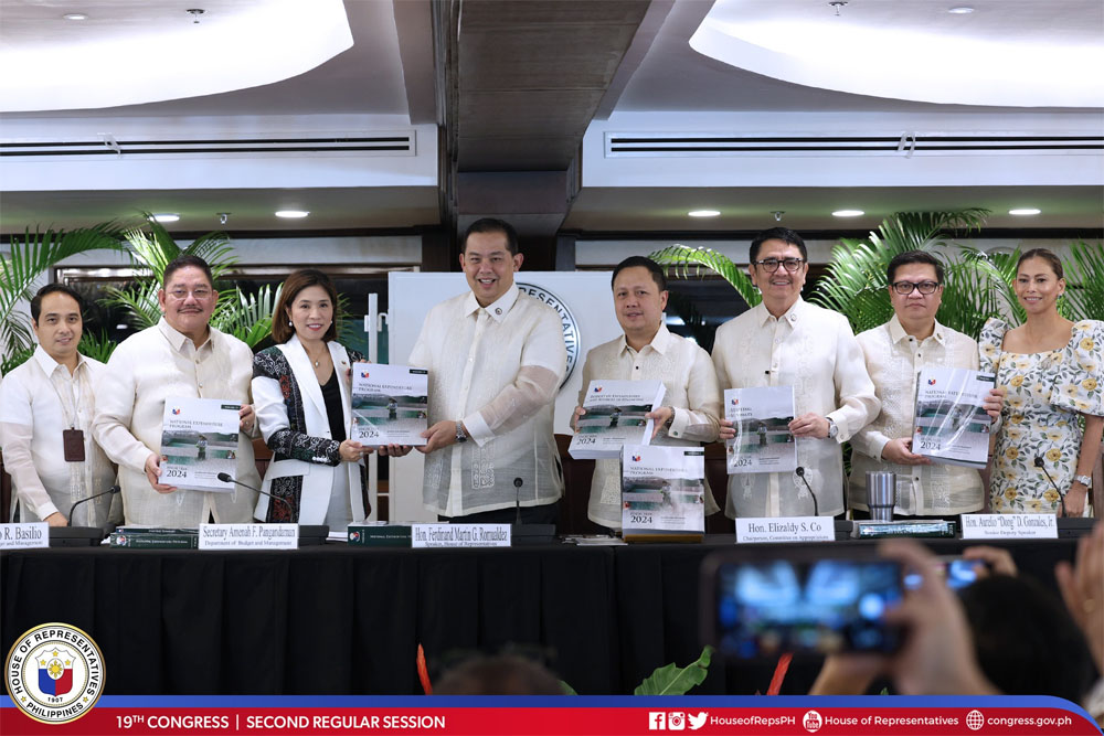 House receives proposed P5.768-T 2024 national budget