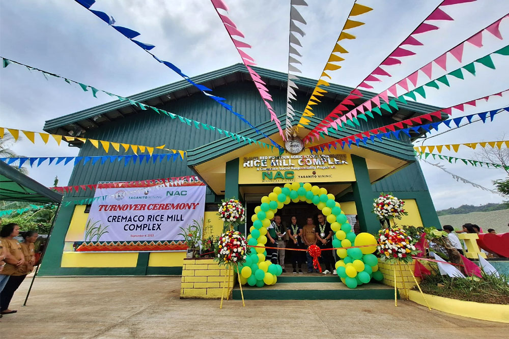 Surigao Norte coop gets P20-M rice mill facility