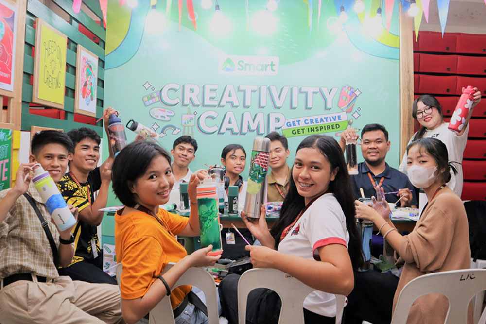 Smart ‘Creativity Camp’ inspires artistry, love for sustainability among Mindanao students