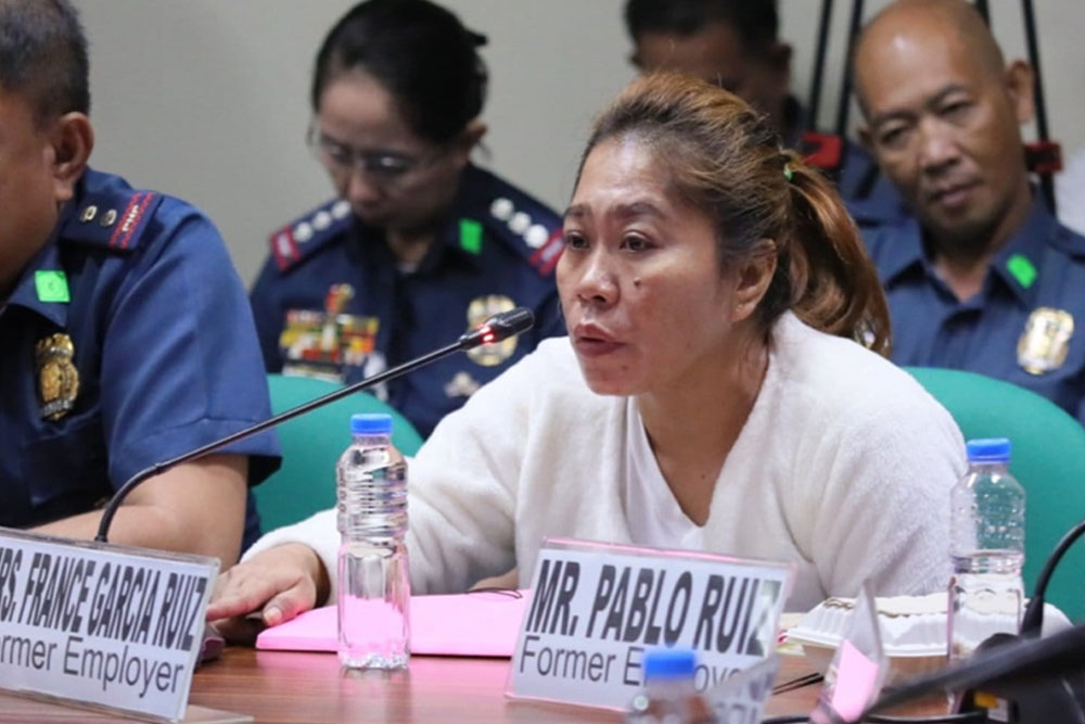 Senate panel detains helper Elvie Vergara’s employer for contempt