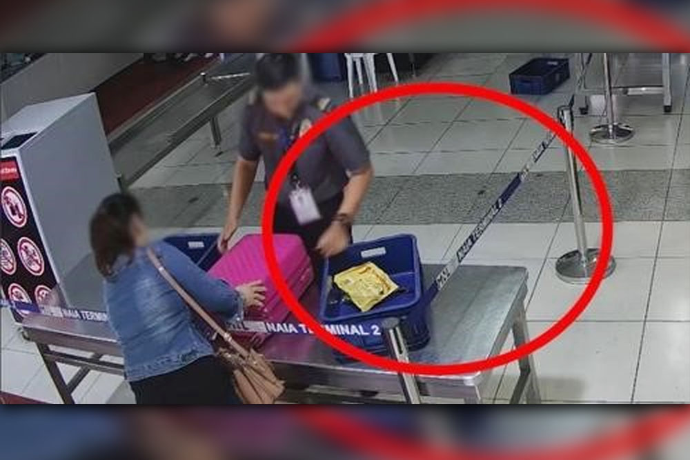 NAIA screener axed for getting chocolates from passenger’s luggage