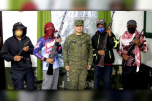 4 private armed group members yield in Maguindanao Norte