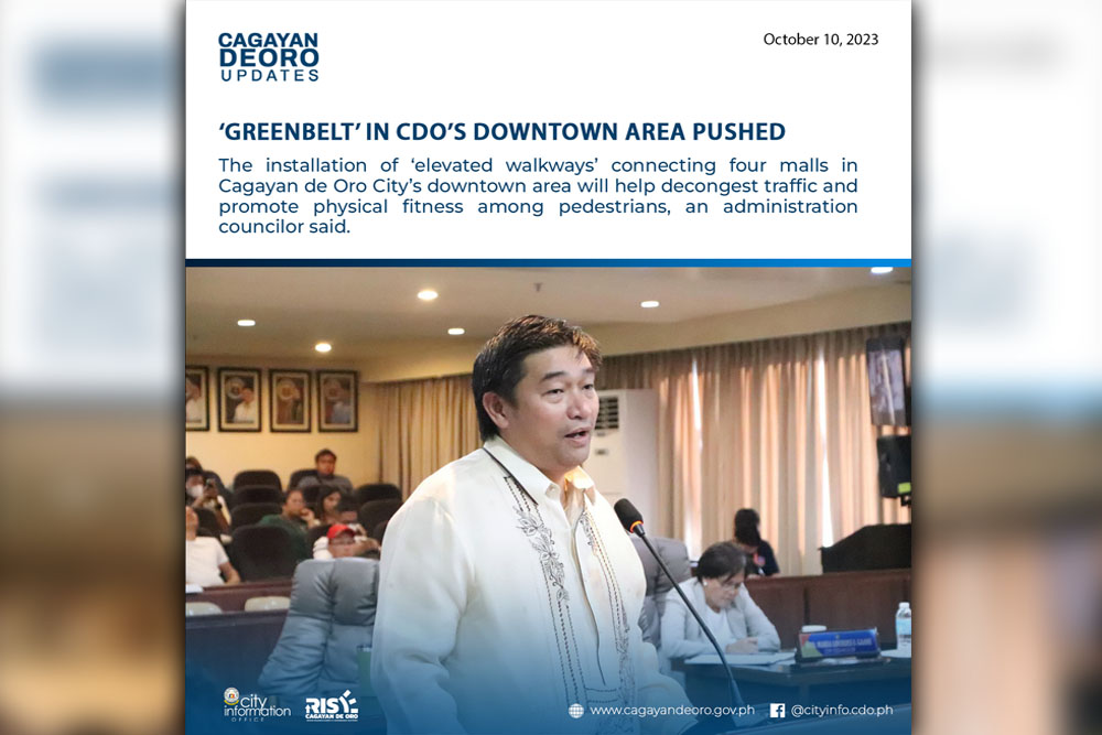 Makati-like ‘Greenbelt’ that will connect Oro’s 4 downtown malls eyed