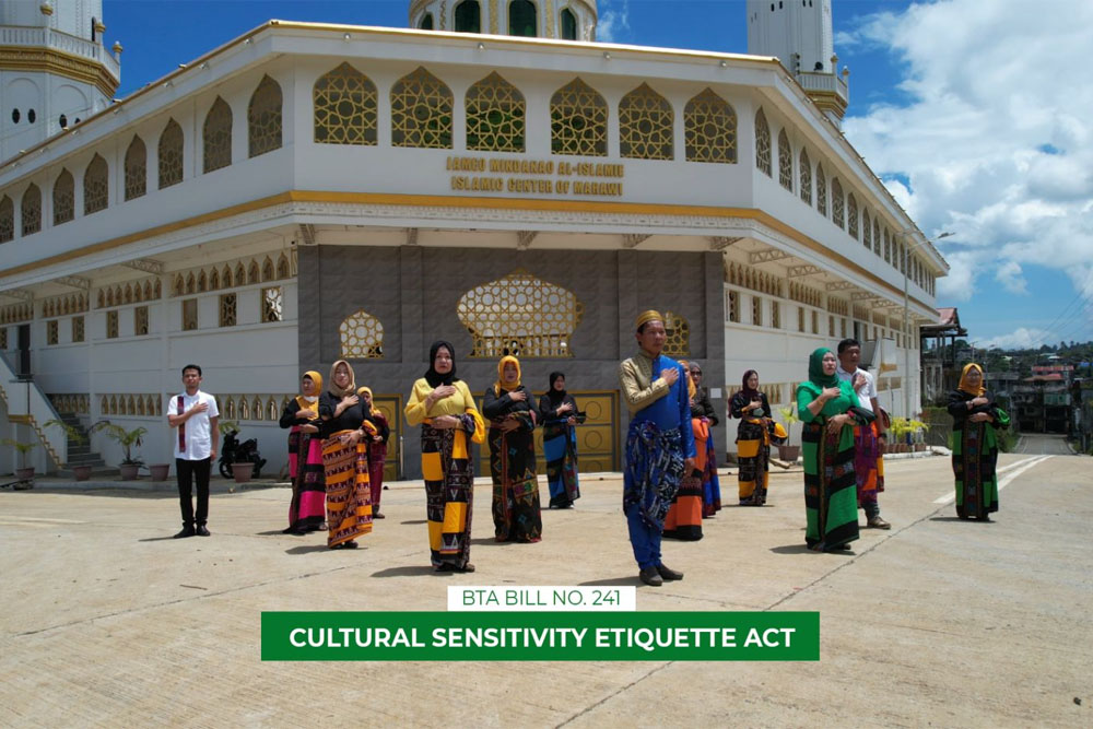 BARMM bill seeks to establish cultural sensitivity etiquette