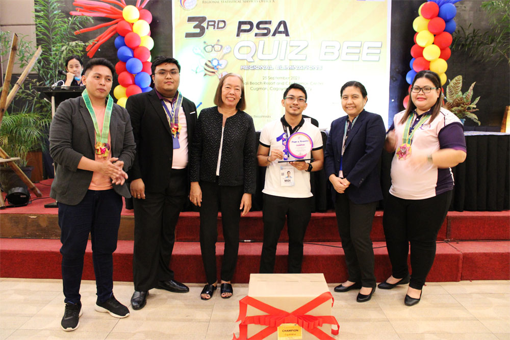 DOST-X representative wins the 3rd PSA Quiz Bee reg'l eliminations