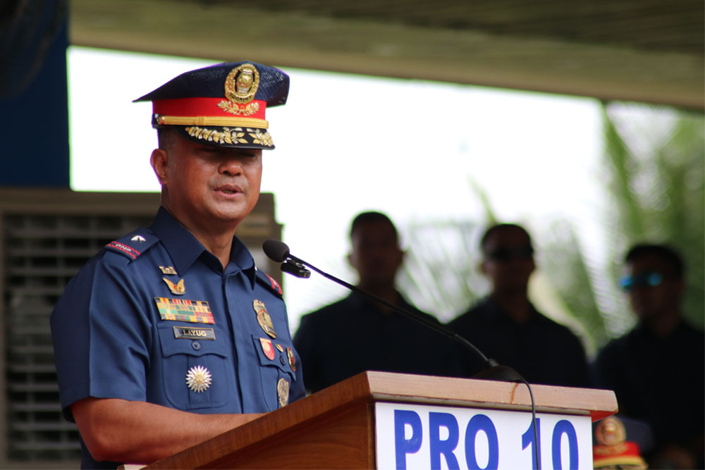 Layug assumes office as new PRO-10 commander