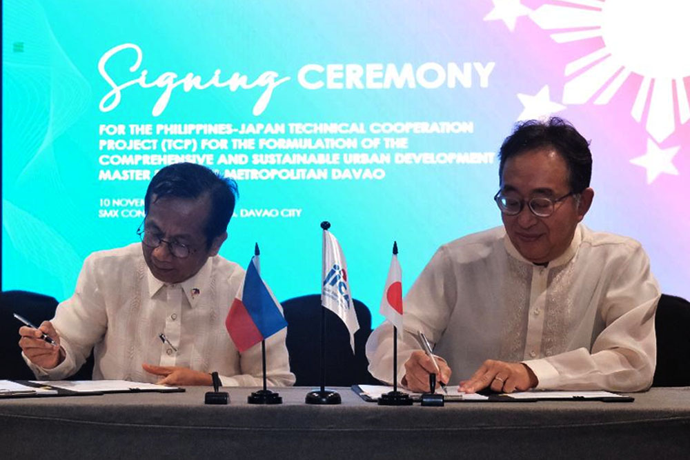 PH, Japan ink pact for Metro Davao master plan project