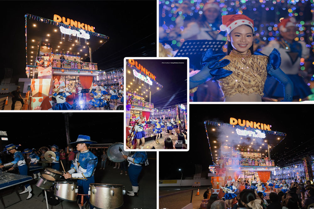 Congratulations to all Dunkin’ drive-thru stores for their D’ Brightest Dunkin’ Christmas Lighting last night November 7, 2023.