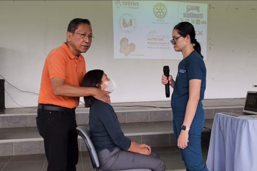 ThyroMobile rolls in Bukidnon to combat IDD, raise goiter awareness