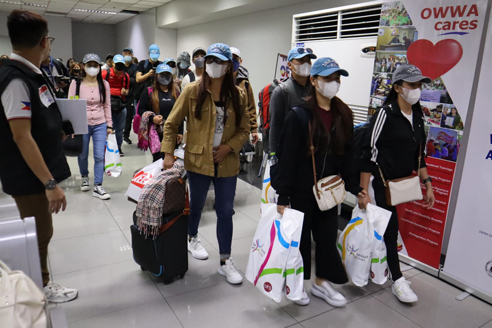 64 OFWs from Israel home this week