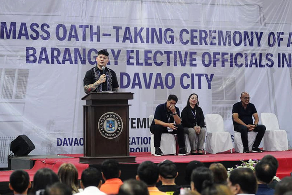 Be selfless, prioritize poor sector, Davao village officials told