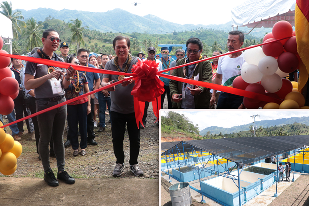 ultispecies marine hatchery inaugurated in Lanao del Norte town