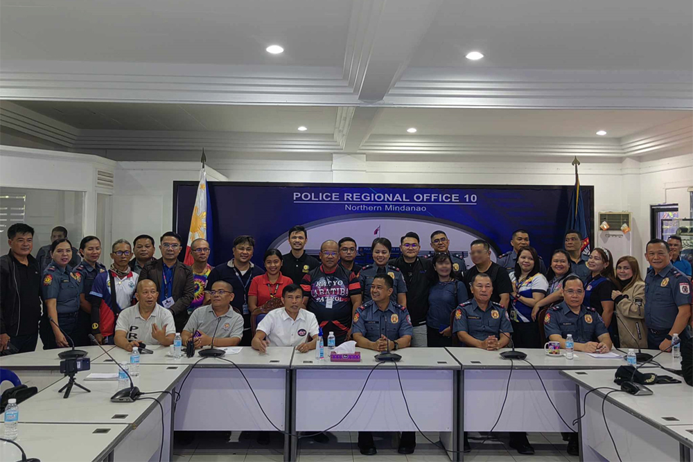 Journalists, media practitioners, Northern Mindanao PNP Regional Director Brig. Gen. Ricardo Layug Jr. and PRO-10 officials demonstrate seamless collaboration between police and media, exemplifying effective information sharing and communication.