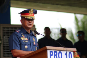 Police General Ricardo Layug Jr., Regional Director of PNP Northern Mindanao. [RPIO PRO-10 Photo]