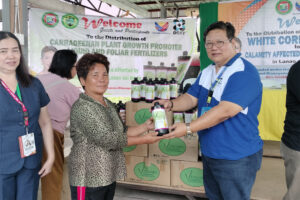 DOST, PGLDN provide plant growth promoter to rice farmers affected by shear line