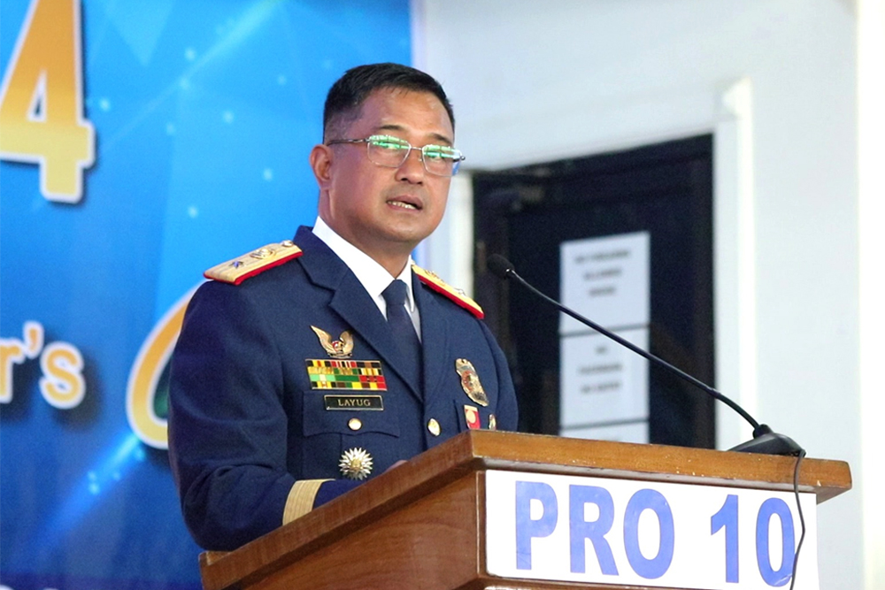 Brig. Gen. Ricardo Layug Jr., regional director, PNP Northern Mindanao [File photo]
