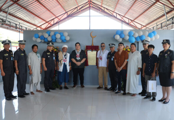On April 11, the National Commission on Muslim Filipino Regional Director personally attended the opening of the region's first-ever inside jail facility mosque at BJMP-CDO City Jail Male Dormitory. (Photo: JAKA/PIA-10)