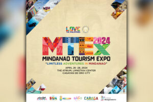 The Mindanao Tourism Expo 2024 carries the theme “Limitless Adventures in Mindanao.” (Photo courtesy of DOT-10)