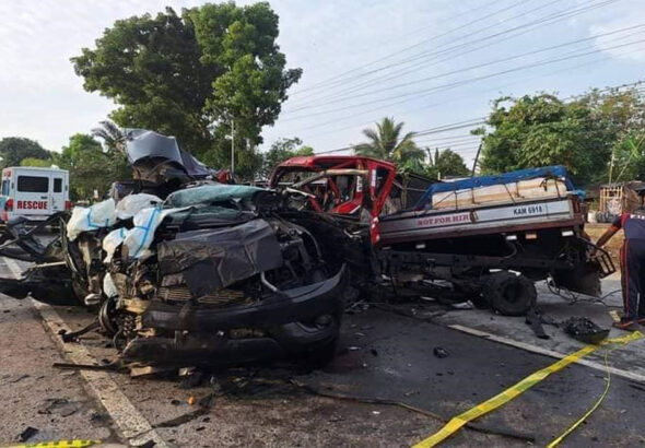 2 die, 3 hurt in South Cotabato highway mishap