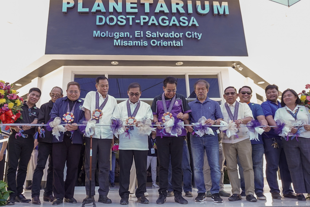 Mindanao's 1st planetarium in El Salvador Misamis Oriental opens to receive visitors who want to experience stunning views of the galaxy and stars, similar to what astronomers observe. (Photo by DCC, PIA Region 10)