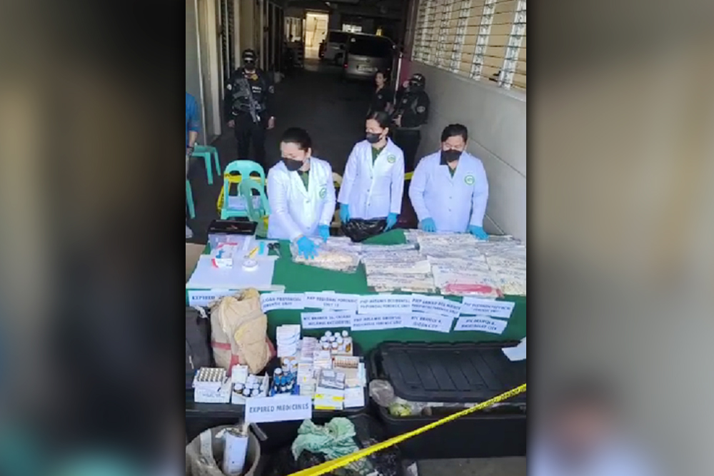 DESTROYED. Chemists and staff of the Philippine Drug Enforcement Agency (PDEA) 10 (Northern Mindanao) prepare the illegal drugs and substances amounting to PHP4.5 million for destruction at the crematorium of the Cosmopolitan Memorial in Cagayan de Oro City on Tuesday (May 21, 2024). Topping the dangerous drugs destroyed was "shabu," with an estimated street value of PHP2.45 million. (Photo courtesy of PDEA-10)