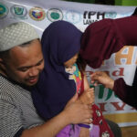 The Integrated Provincial Health Office in Lanao del Sur conducted a mass immunization campaign to end the measles outbreak in the province. (Photo courtesy of IPHO-Lanao del Sur)