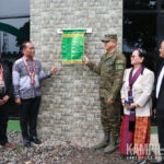 PEACE MUSEUM. Presidential Assistant David B. Diciano of the Office for Bangsamoro Transformation (2nd from left), the Army’s 6th Infantry Division commander, Maj. Gen. Alex Rillera (4th from right), and BARMM Member of Parliament Susana S. Anayatin (3rd from right) lead the inauguration of the Bulwagan ng Kapayapaan on Wednesday (June 19, 2024). The museum was built from the Transitional Development Impact Fund of Anayatin inside the 6ID camp in Datu Odin Sinsuat, Maguindanao del Norte. (Photo courtesy of 6ID)