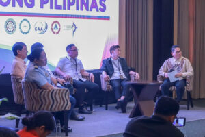 Civil Aviation Authority of the Philippines-Northern Mindanao Area Manager Engr. Job De Jesus presented an update on the status of Bukidnon Airport during the "Kapihan sa Bagong Pilipinas" forum on June 4. He said the airport is on track to open in 2025. (Photo by SAYU/PIA 10)