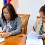 FIRST IT PARK. PEZA said Deputy Director General for Operations Vivian Santos (left) signs a registration agreement with Matutum Holdings Development Corporation President Rochelle Tamayo at PEZA head office on June 19, 2024. This made the Tupi IT Park, the first IT park in South Cotabato, a PEZA-registered zone. (Courtesy of PEZA)